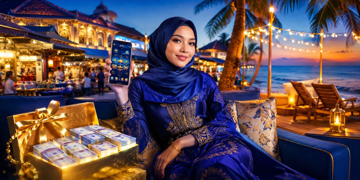 Kota Bharu user accessing an online casino app on a smartphone